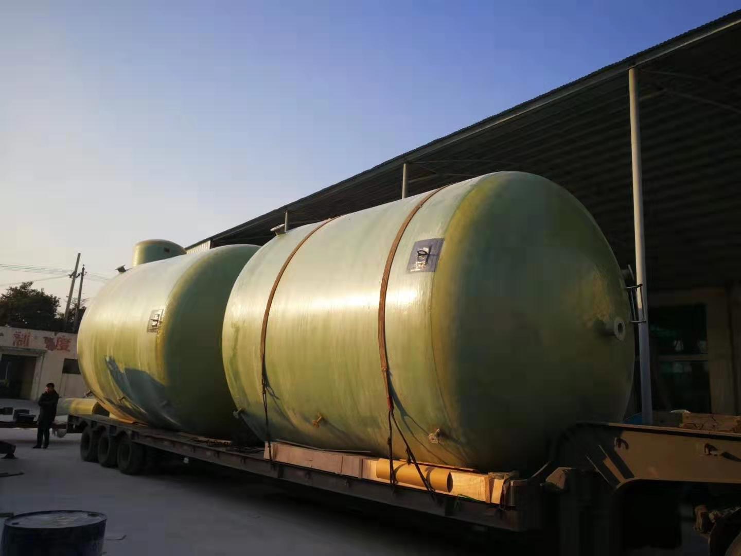 鄭州航空港玻璃鋼儲(chǔ)罐發(fā)貨